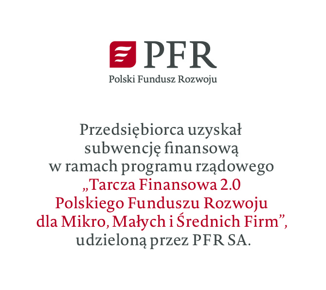 Plansza informacyjna PFR aurastudio