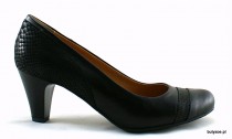 Tanex 424/6012 czarny POLSKIE BUTY ZE SKÓRY