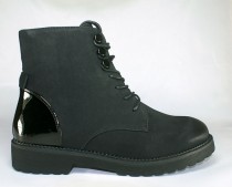 Sergio Leone BT 723 CZARNY nubuk