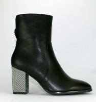 Botki Sergio Leone BT 524 czarny pu